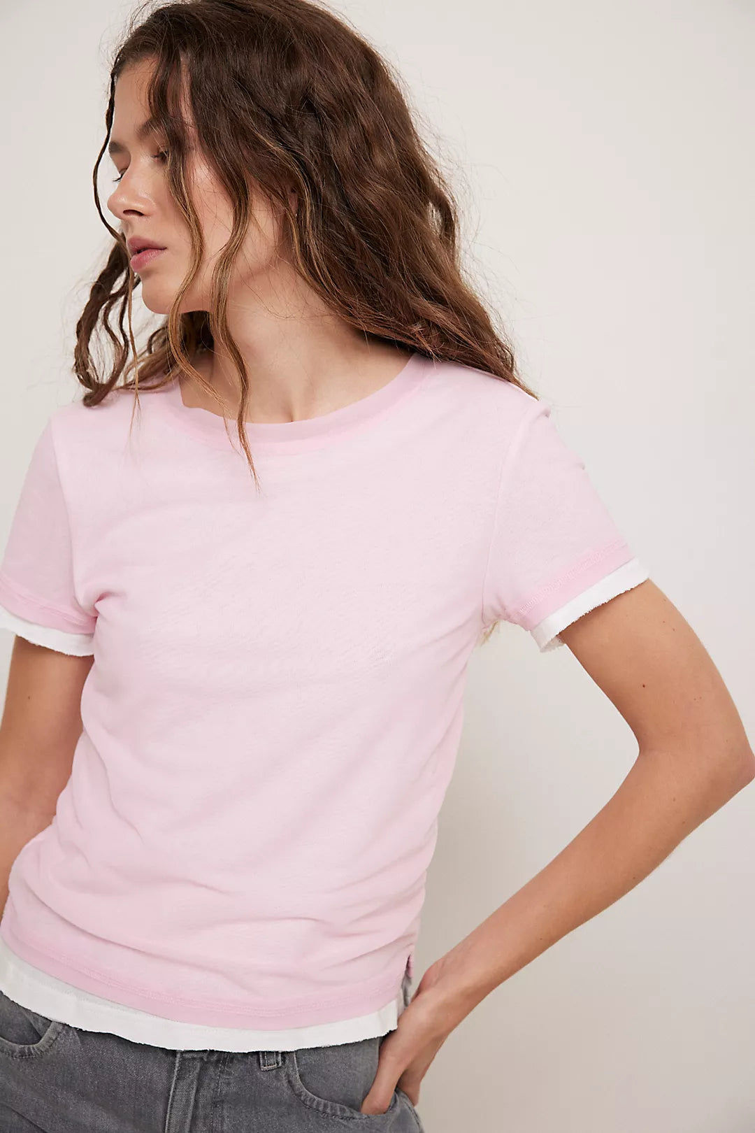 Free People: Just a Game 1/2 Zip - Washed Black