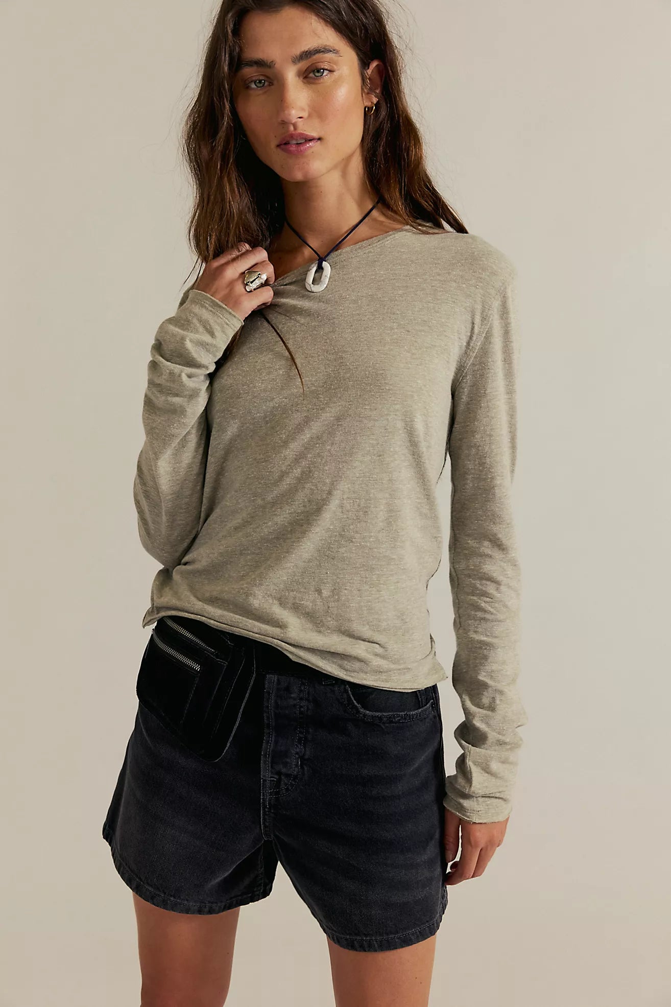 Free People: Nova Long Sleeve in Caiman
