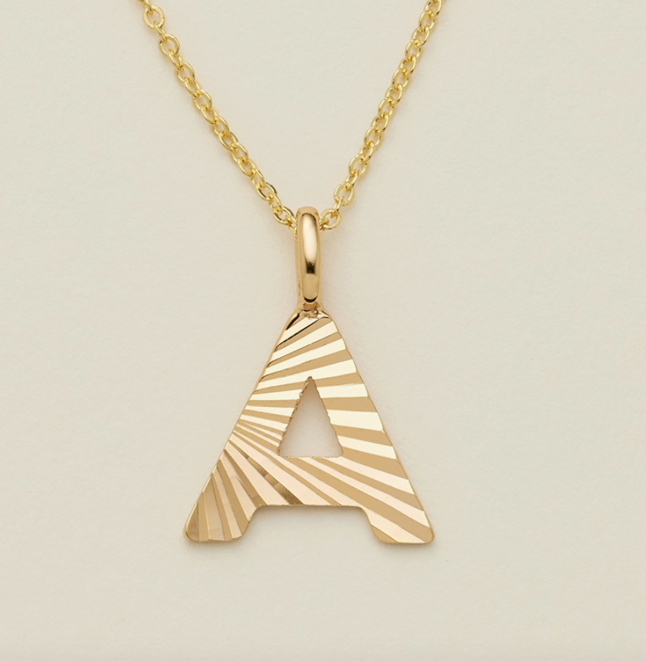 Initial Pendant Necklace