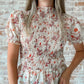 Floral Smocked Top