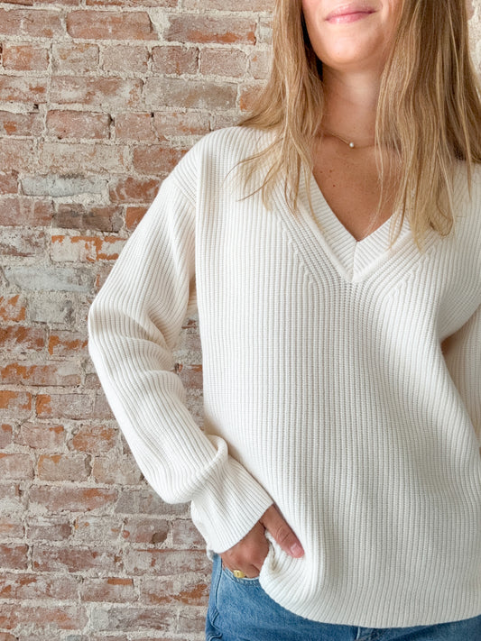 Cornelia Sweater : Ivory
