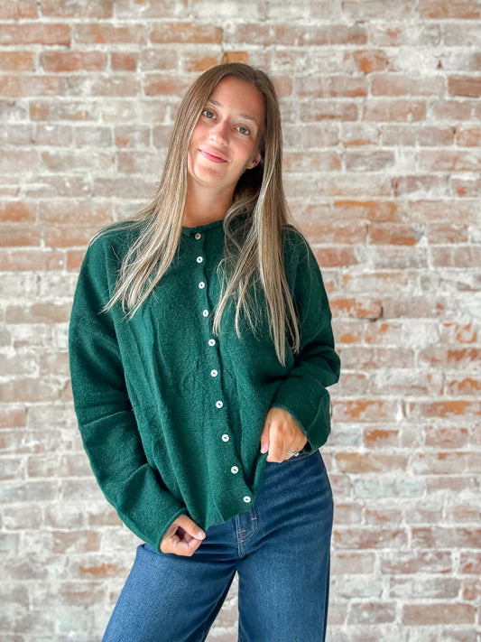 Piper Cardigan : Forest