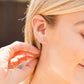 Triple Baguette Stud Earring *live in*