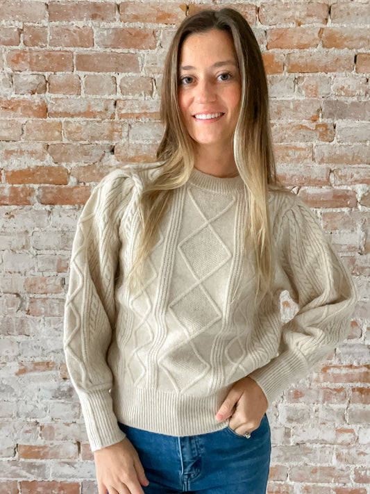 Arendal Sweater : Cream