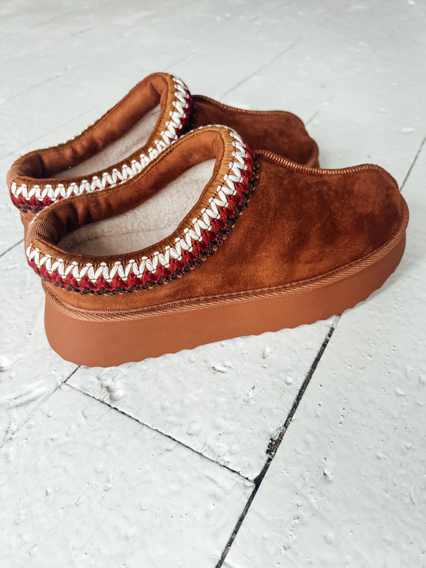 Nova Slipper : Cognac