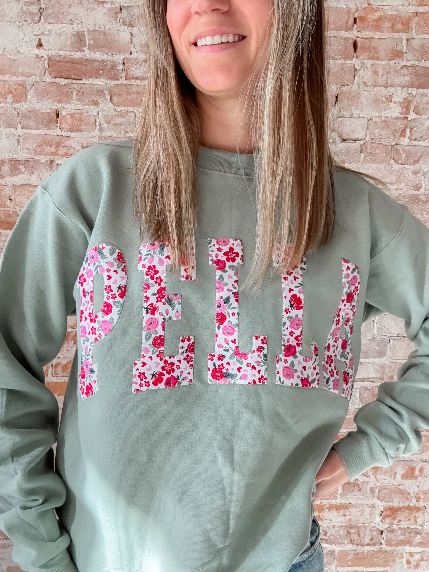 Pella Crewneck in Sage