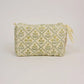 Floral Lattice Buttercream Toiletry Bag : Large