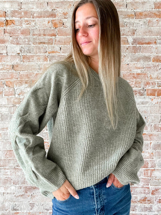 Olive Sweater