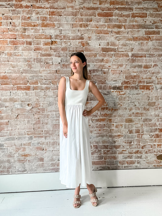 Lucinda Dress : White