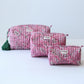 Cosmetic Bags : Carnation Vibes