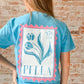 Pella Stamp Tee: Saphire