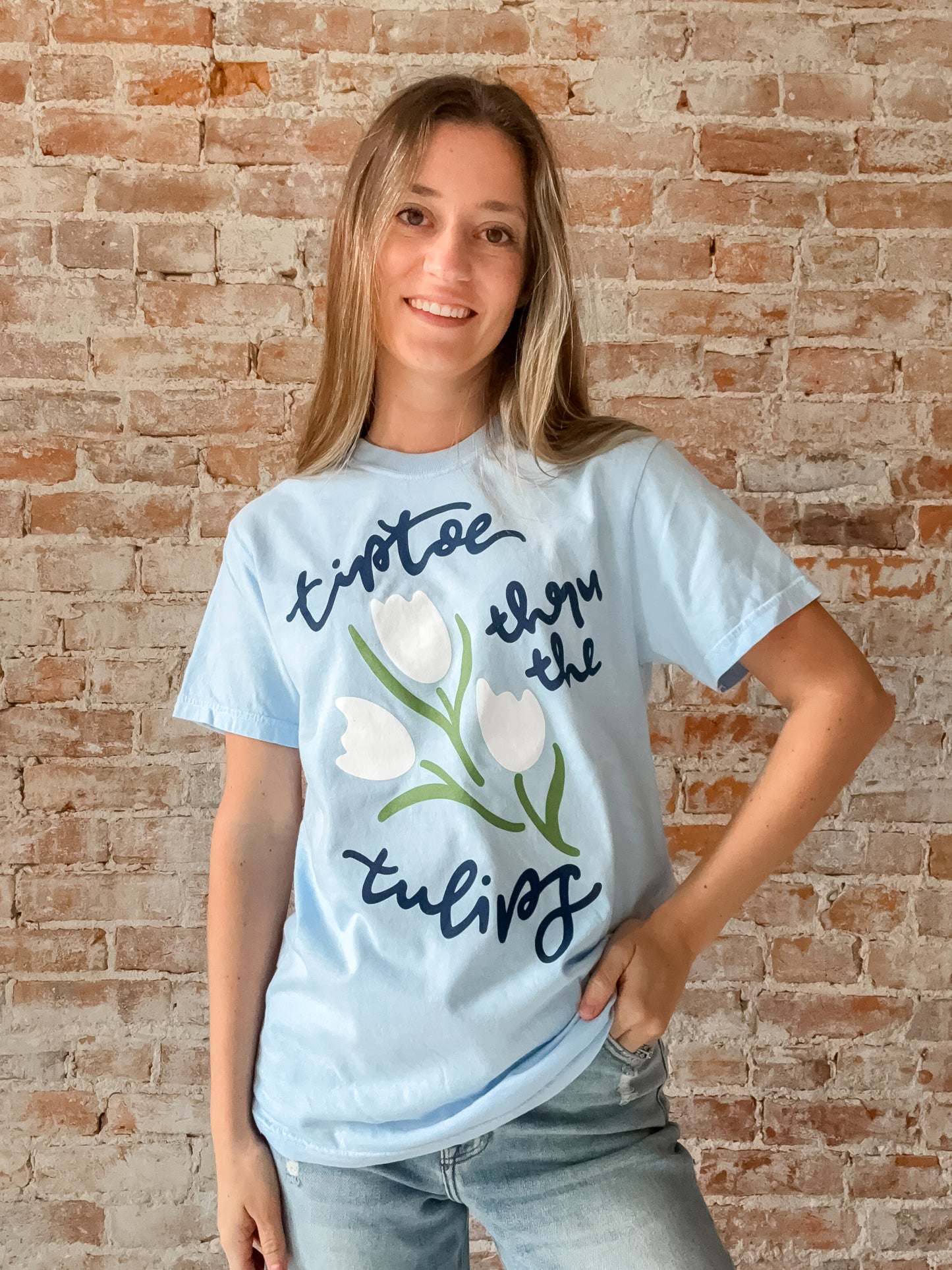 Tiptoe Tee: Hydrangea