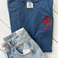 Tulip Bouquet Tee : Navy