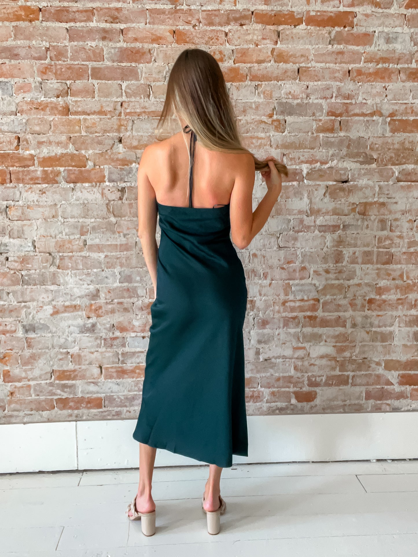 Jess Dress : Emerald