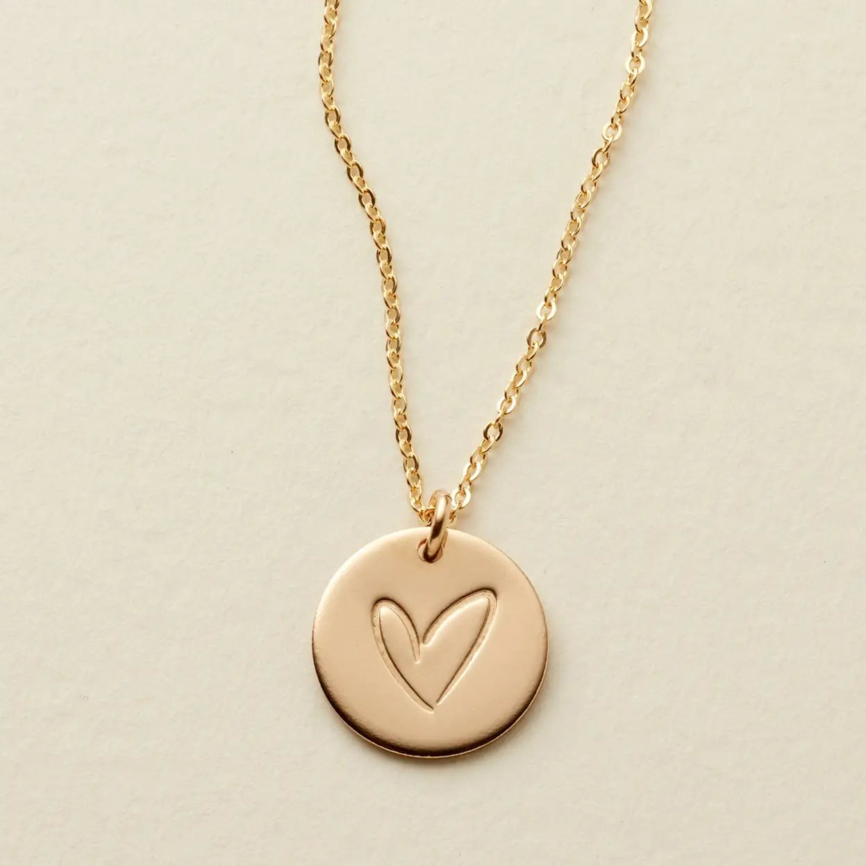 Lovestruck Disk Necklace