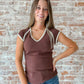 Patricia Top in Brown