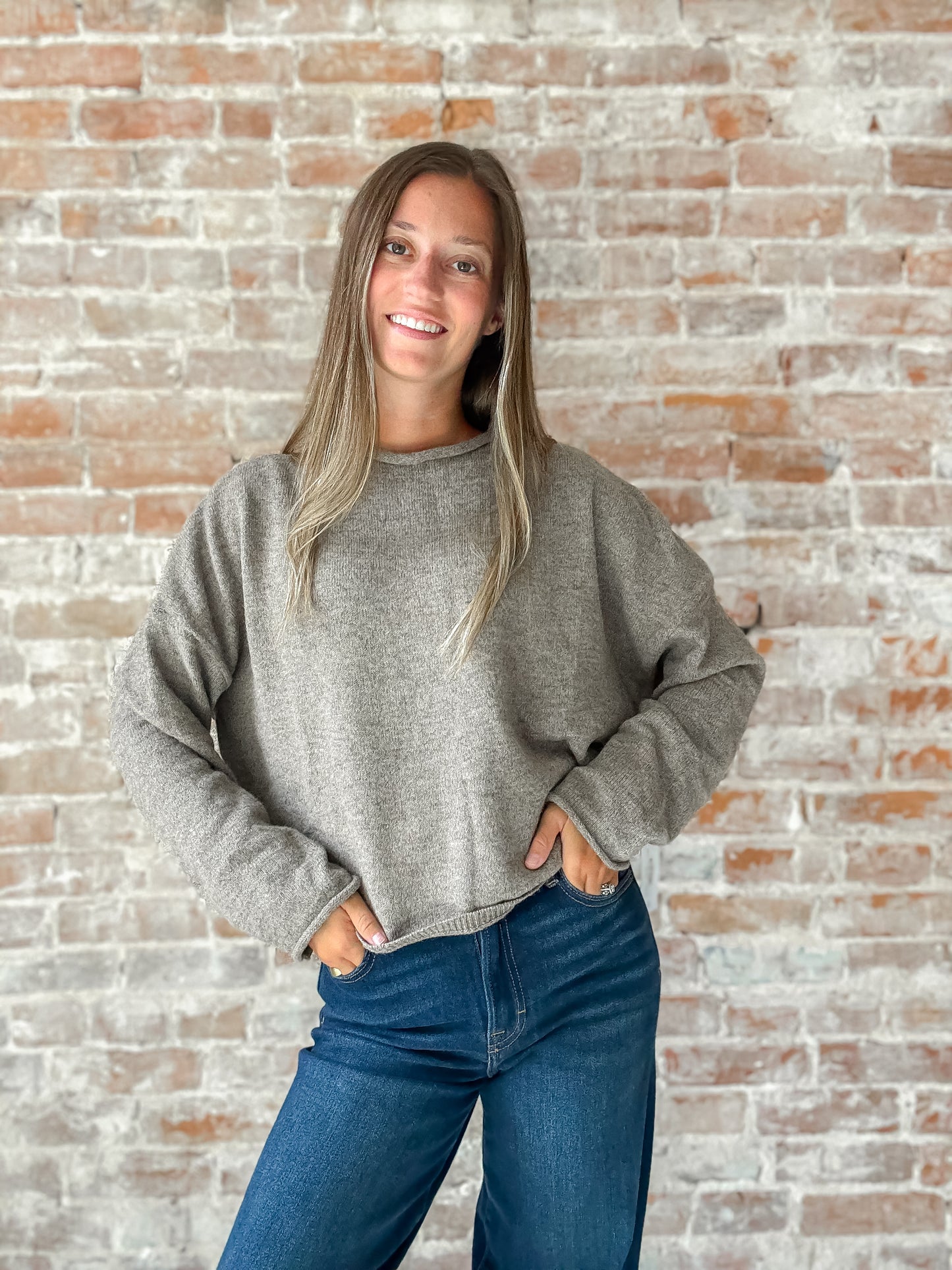 Piper Pullover Sweater : Mocha