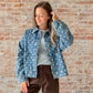 Polka Dot Denim Jacket