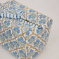 Trellis Indigo Toiletry Bag : Large