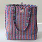 Block Print Reversible Tote Bags