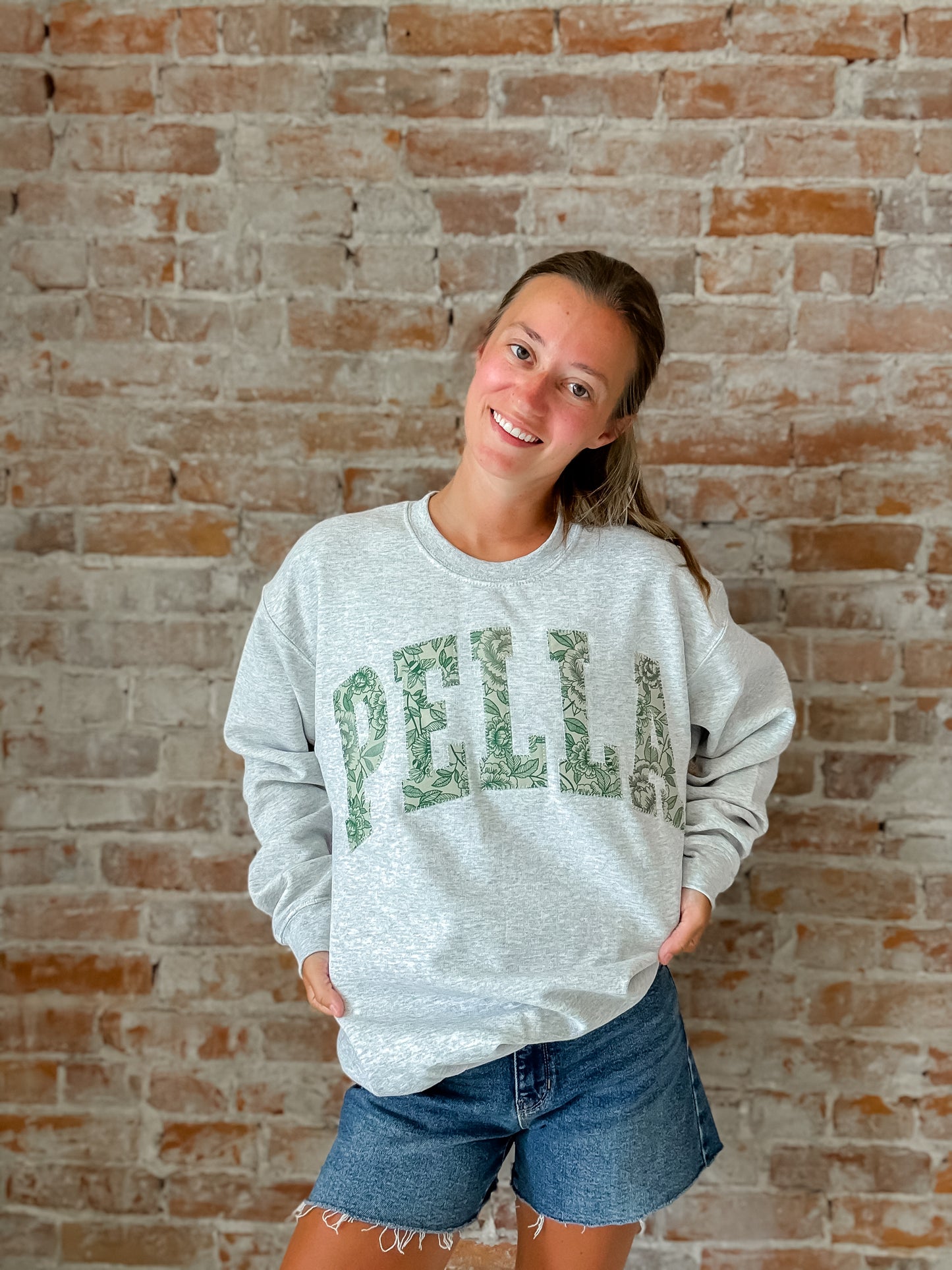 Pella Crewneck in Green