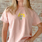 Living The Dream Tee: Peachy
