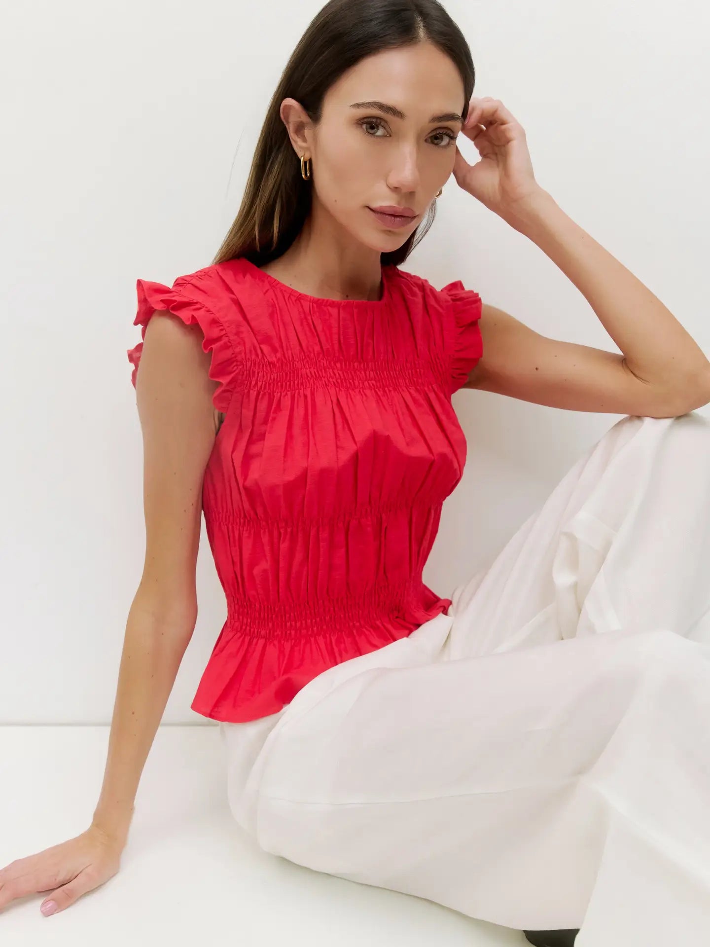 Eugenie Top In Red