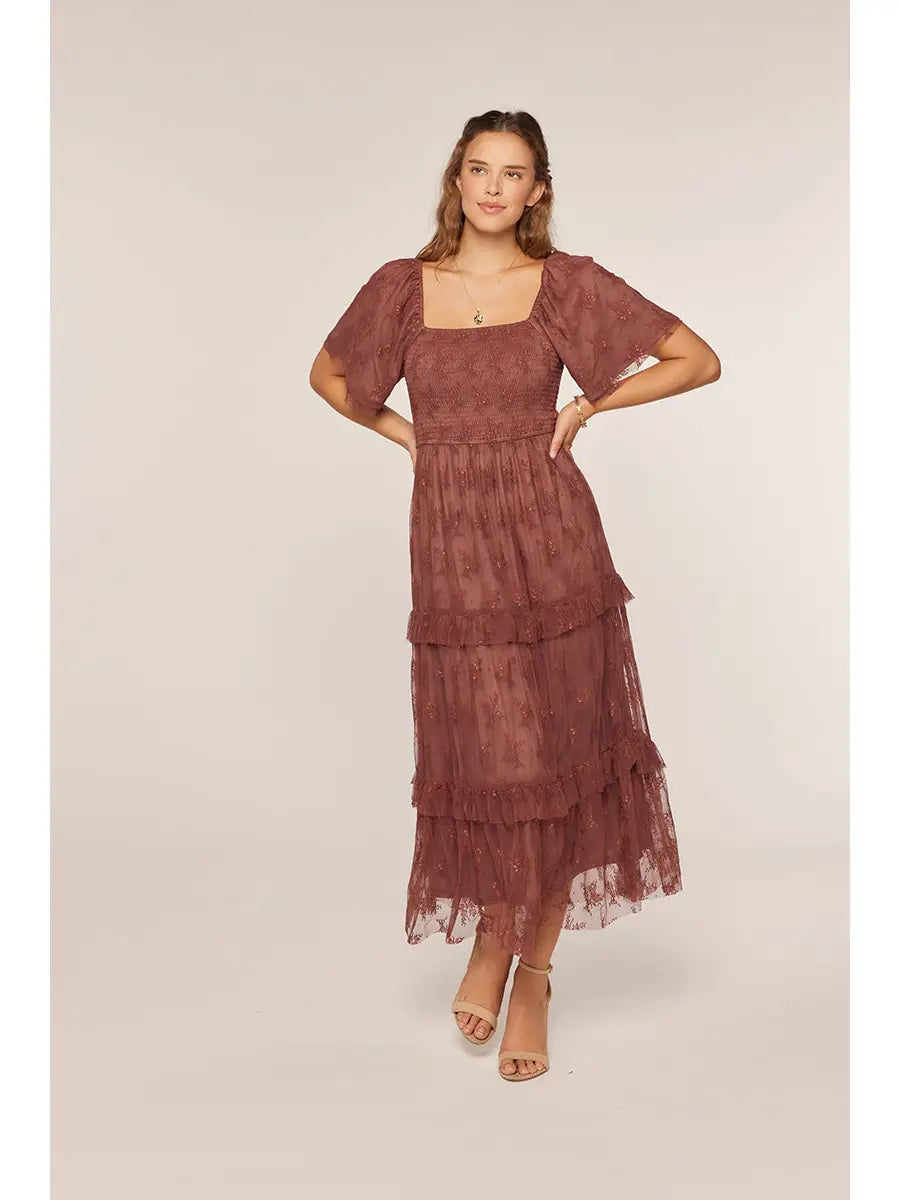 Chocolate Lace Dress