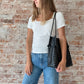 Tybee Woven Bag : Black
