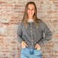 Montana Cardigan : Black/White