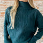 Oslo Turtleneck : Hunter Green