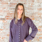 Elisa Cardigan : Brown/Navy