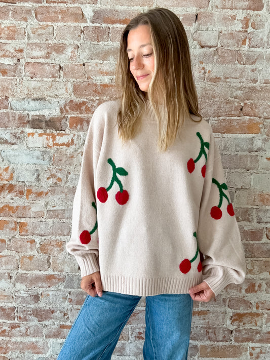 Cherry Sweater
