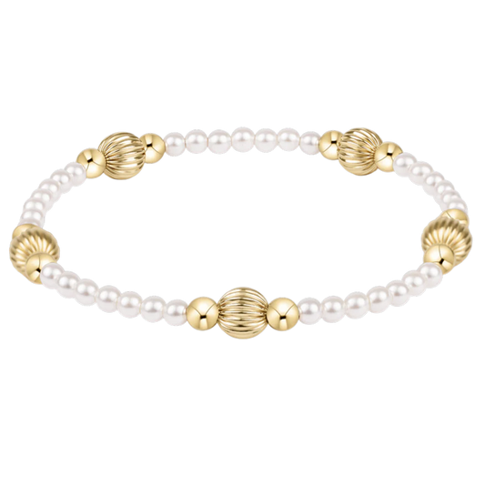 E Newton: Purpose Dignity 6mm Pearl Bracelet