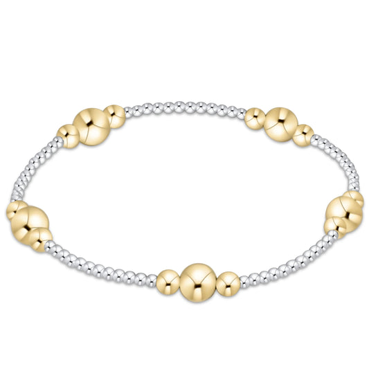 E Newton: Purpose Mix Metal 6mm Bracelet