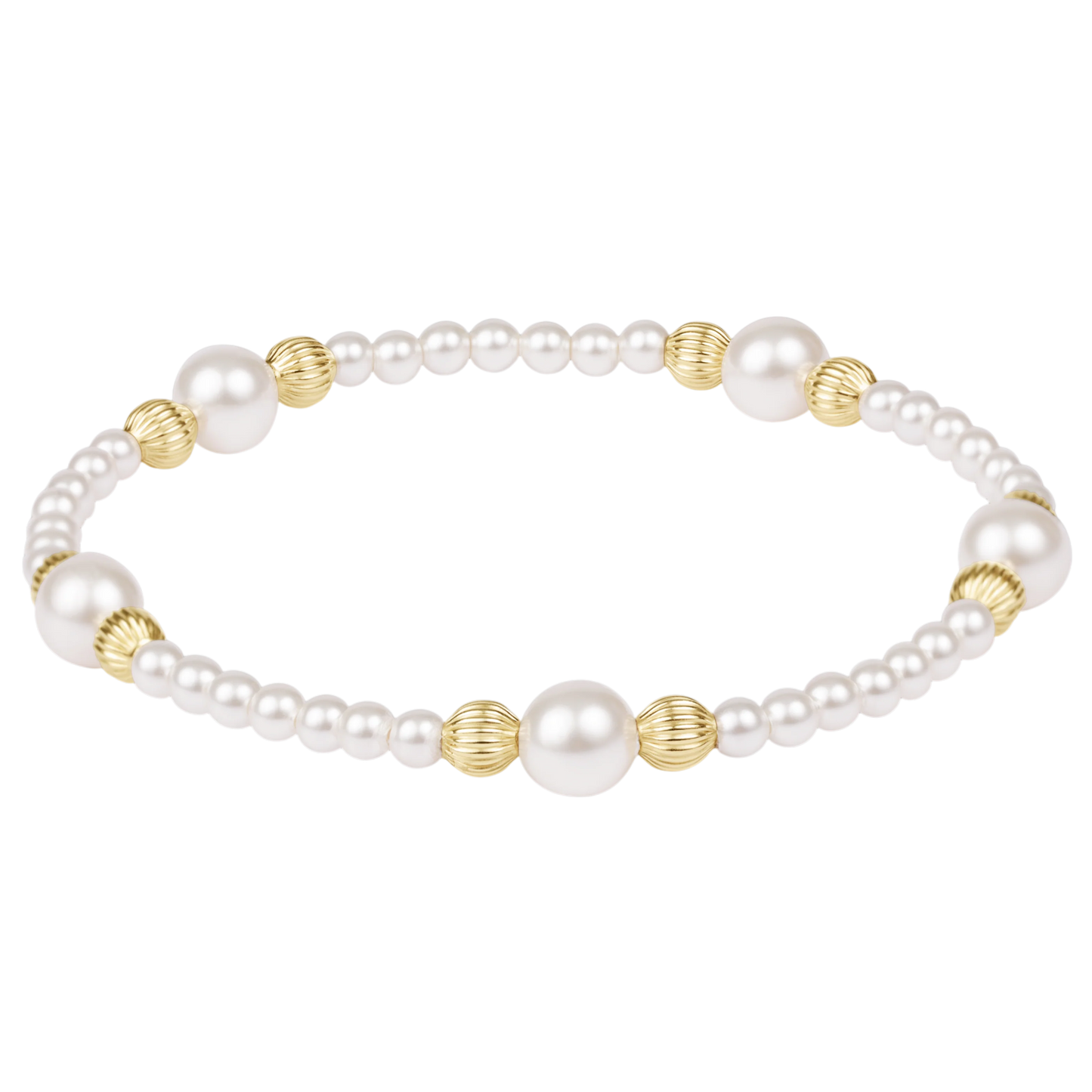 E Newton: Purpose Pearl 6mm Dignity Pearl Bracelet