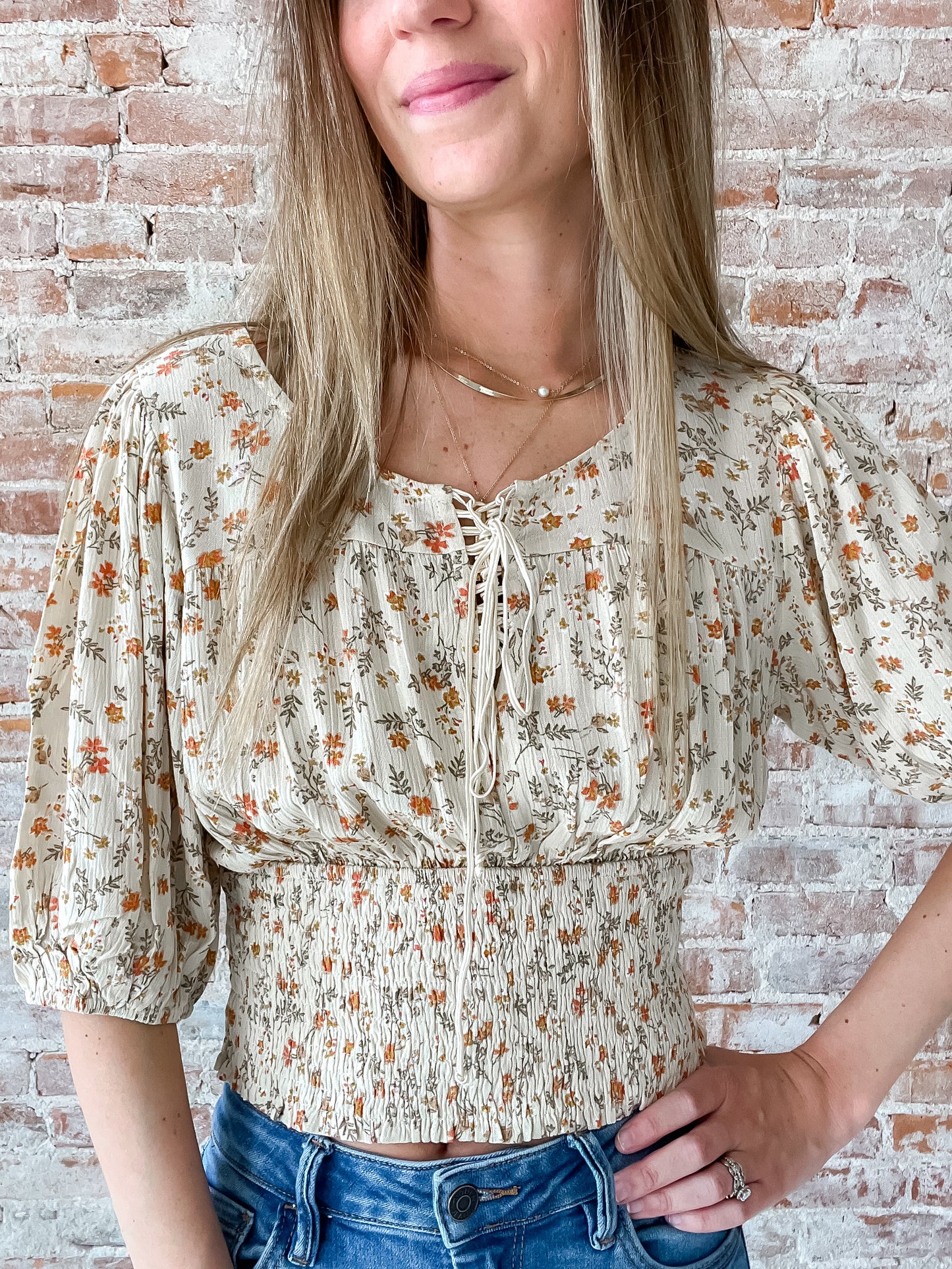 Sakshi Floral Top