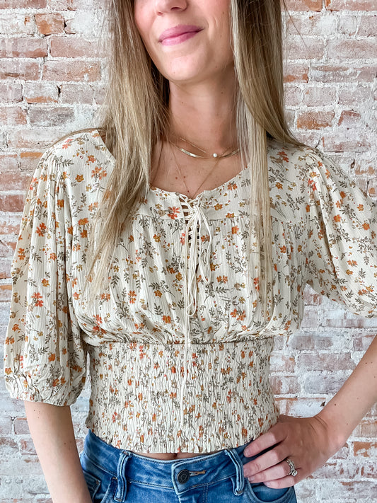 Sakshi Floral Top