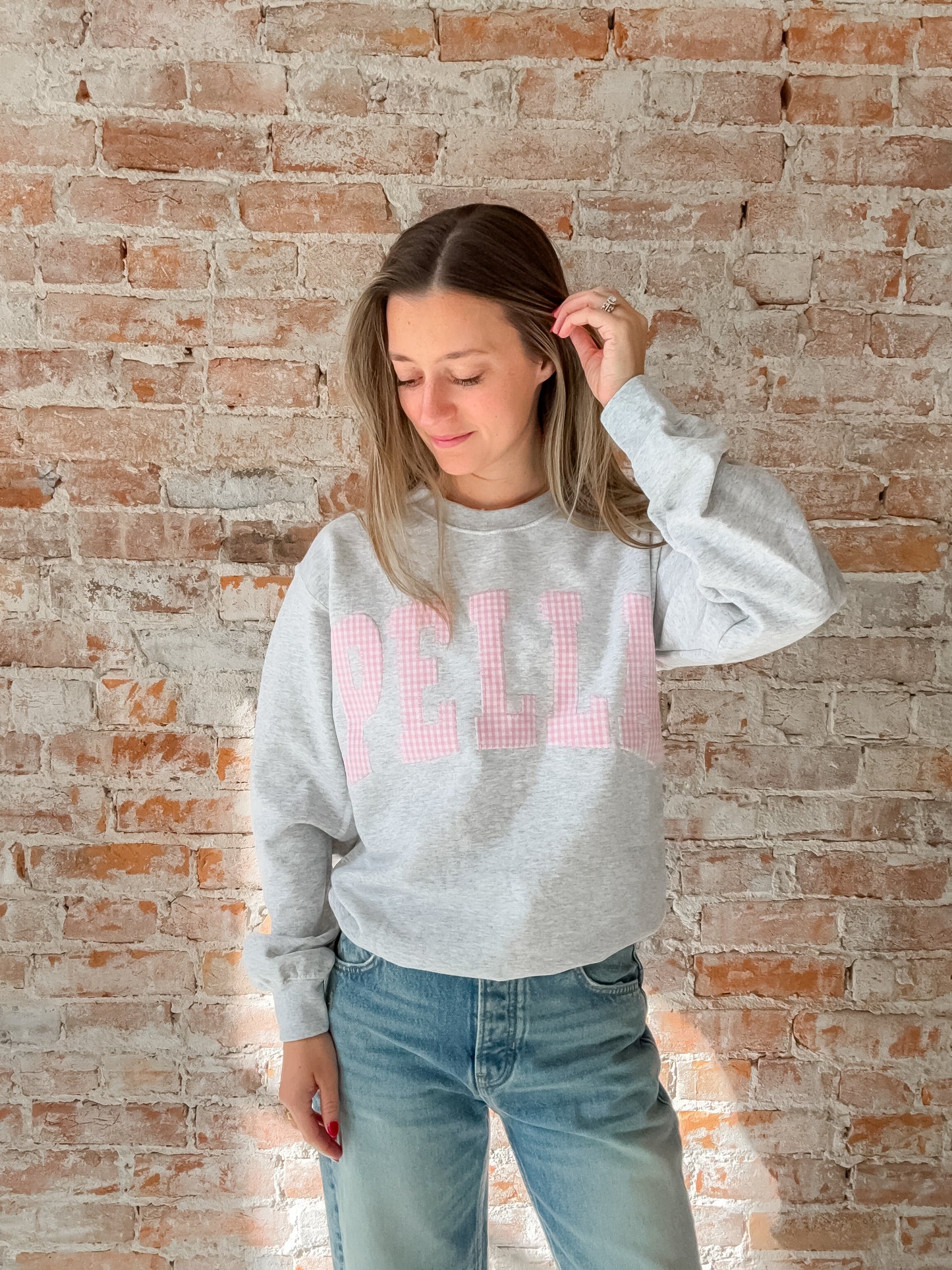 Pella Crewneck in Grey