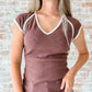 Patricia Top in Brown