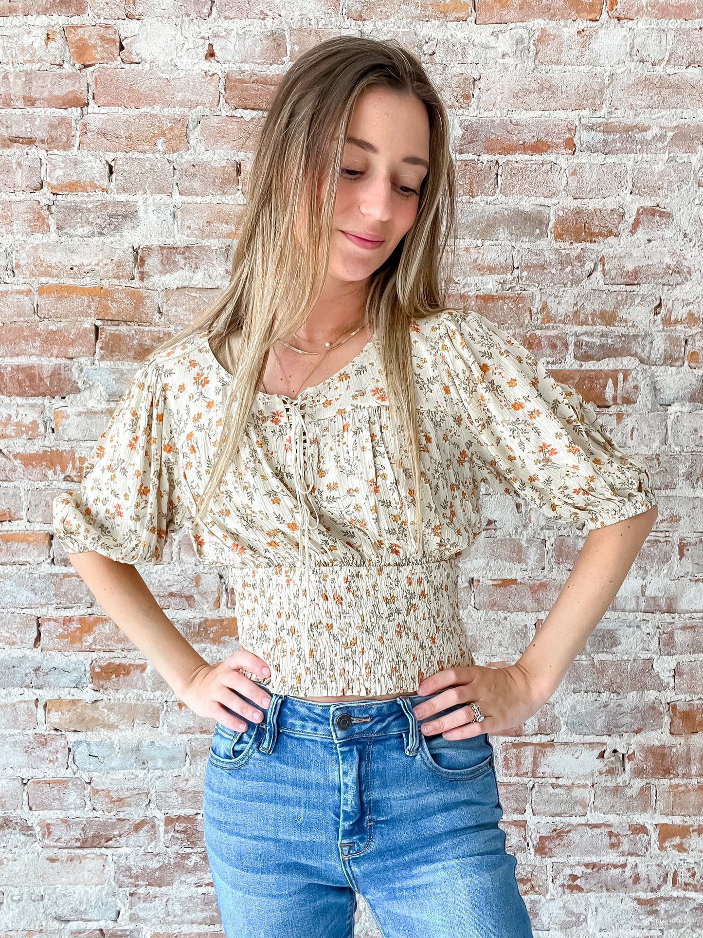 Sakshi Floral Top