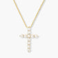 Melinda Maria: Oh She Fancy Small Cross Pendant