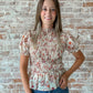 Floral Smocked Top