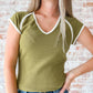 Patricia Top in Olive