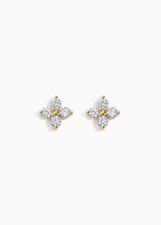 Electric Picks: Bella Studs in Gold