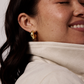 Electric Picks: Cloud Earrings in Gold