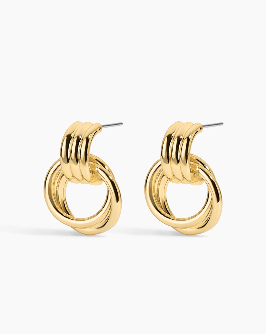 Electric Picks: Mini Knocker Earring in Gold