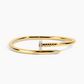 Electric Picks: Nailed It Bracelet in Gold
