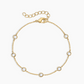 Electric Picks: Strand Bracelet in Gold