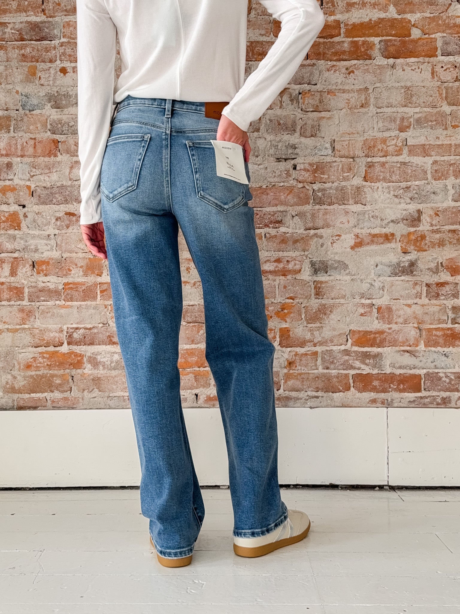 medium wash jean